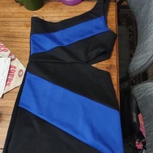 Wet seal , xs , blue and black